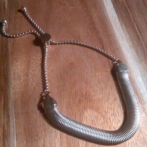 Ion Gold Plated Over Stainless Steel Boho Bracelet